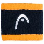 Head Striped Wristband 2.5" Navy / Banana